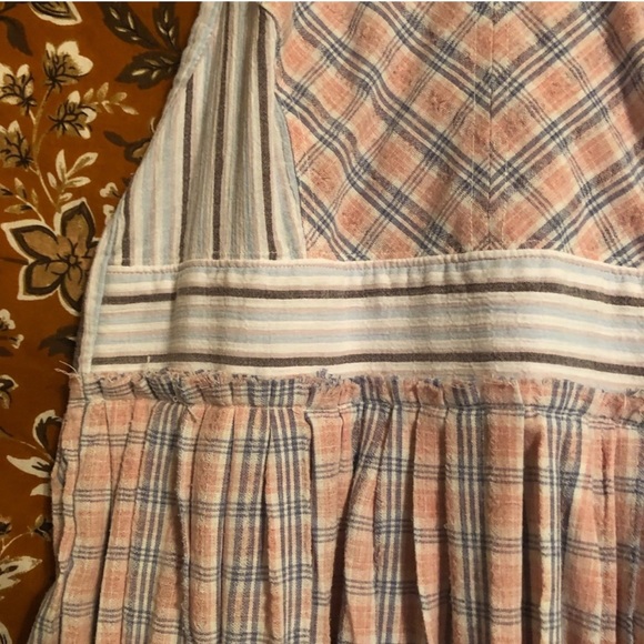 NWOT Free People Color Theory Midi Apron Dress - Picture 6 of 8